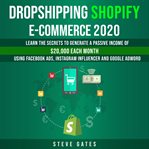 Dropshipping shipify E-commerce 2020 cover image