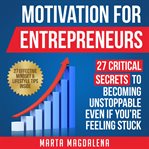 Motivation for entrepreneurs cover image