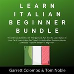 Learn italian beginner bundle collection cover image
