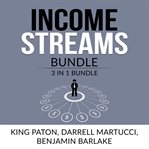 Income streams bundle: 3 in 1, passive income, financial freedom with real estate investing, and cover image