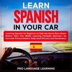 Learn spanish in your car cover image