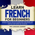 Learn french for beginners cover image
