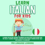 Learn italian for kids cover image