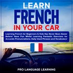 Learn french in your car cover image