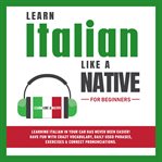 Learn italian like a native for beginners cover image