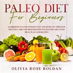 Paleo diet for beginners cover image