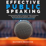 Effective public speaking cover image