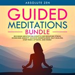 Guided meditations bundle: beginner meditation scripts for reducing stress, overcome anxiety, ach cover image