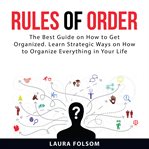 Rules of order cover image