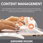 Content management cover image