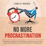 No more procrastination cover image