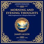 Morning and Evening Thoughts cover image