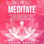 How to meditate cover image