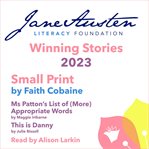 Jane Austen Literacy Foundation Winning Stories 2023 cover image