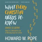 What Every Christian Needs to Know cover image