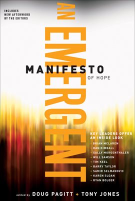 Cover image for A Emergent Manifesto of Hope