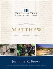 Matthew : teach the text commentary series cover image