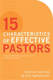 15 characteristics of effective pastors cover image