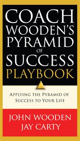 Coach Wooden's pyramid of success playbook cover image