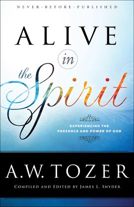 Cover image for Alive in the Spirit