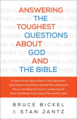 Cover image for Answering the Toughest Questions About God and the Bible