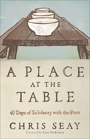A place at the table 40 days of solidarity with the poor cover image