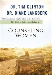 The quick-reference guide to counseling women cover image