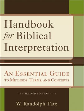 Cover image for Handbook for Biblical Interpretation