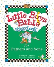 Little boys bible storybook for fathers and sons cover image