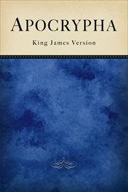 Apocrypha : king james version cover image