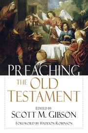 Preaching the Old Testament cover image
