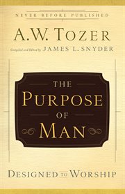 The purpose of man cover image