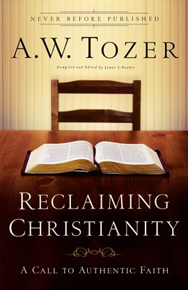 Cover image for Reclaiming Christianity