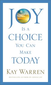 Joy is a choice you can make today cover image