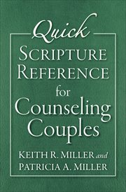 Quick scripture reference for counseling couples cover image