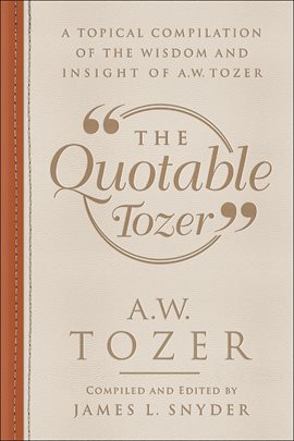 Cover image for The Quotable Tozer