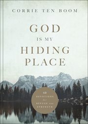 God is my hiding place. 40 Devotions for Refuge and Strength cover image