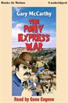 The Pony Express war cover image