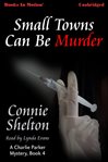 Small towns can be murder cover image