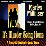 It's murder going home cover image