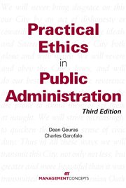 Practical ethics in public administration cover image