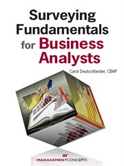 Surveying fundamentals for business analysts cover image