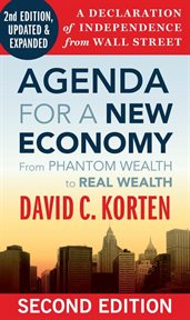 Agenda For A New Economy Agenda For A New Economy