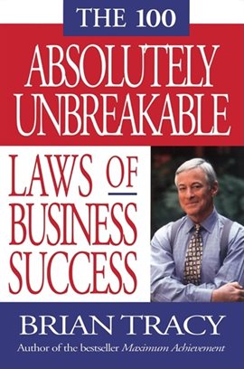 Umschlagbild für The 100 Absolutely Unbreakable Laws of Business Success