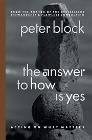 The answer to how is yes acting on what matters cover image