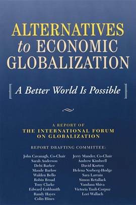 Cover image for Alternatives to Economic Globalization