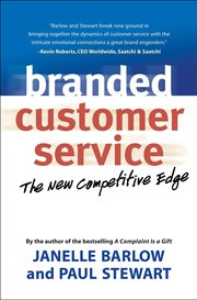 Branded customer service the new competitive edge cover image
