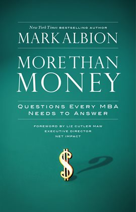Cover image for More Than Money
