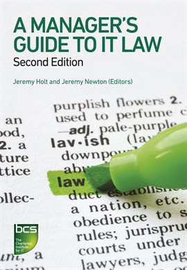 Cover image for A Manager's Guide to IT Law