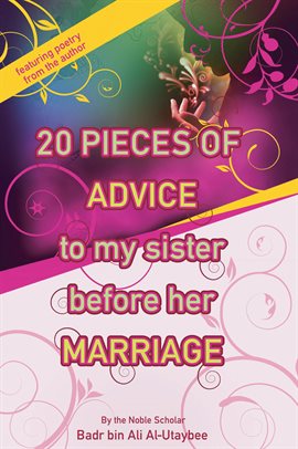 Cover image for 20 Pieces of Advice to My Sister Before Her Marriage